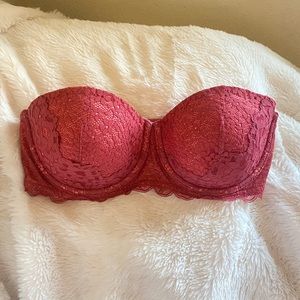 VS Pink Strapless Bra